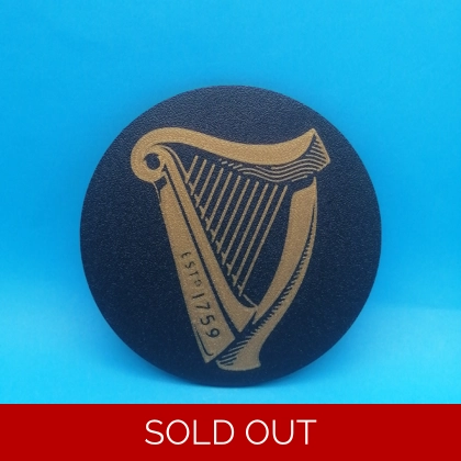 Guinness 2016-present round Drinks Coaster Guinness 2016-present round Drinks Coaster